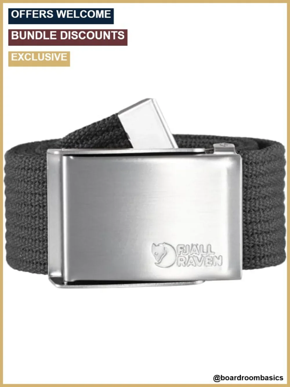 Canvas Belt Durable Webbing Adjustable Buckle Classic Style Hiking Travel